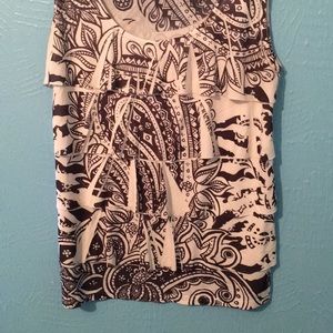 Sleeveless top.